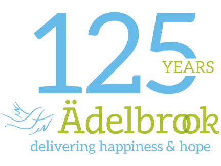 Adelbrook 125 years logo