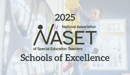 2025 National Association of Special Education Teachers Schools of Excellence award